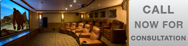 Custom Home Audio Video Theater Installation